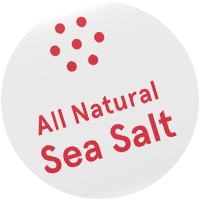 Close up f the text on the Chick-fil-A Waffle Potato Fries® package that says "All Natural Sea Salt"